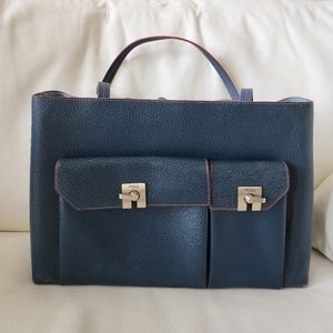 Tumi Work Leather Bag